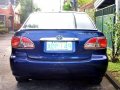 Toyota Corolla Altis J 2002 Manual Blue For Sale -2