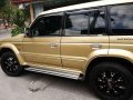 Mitsubishi Montero 1996 Manual Golden For Sale -5