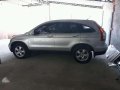 Honda CRV Yr 2007 Automatic Trans Color Silver Pampanga Area for sale-2