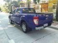 2014 Ford Ranger XLT Manual Blue Pickup For Sale -4