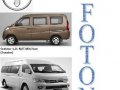 For sale 2018 Foton Commuters Foton View Transvan-0