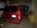 Ford E150 Chateau 2001 AT Red Van For Sale -0