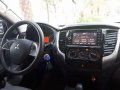 2015 Mitsubishi Strada GLX V Black For Sale -4