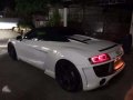 Audi R8 Spyder Convertible V10 White For Sale -1