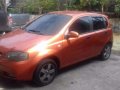 2007 Chevrolet Aveo orange for sale-0