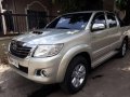 Toyota Hilux 2014 Silver Pickup For Sale -0