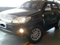 Toyota Fortuner G Vvti 2008 Black SUV For Sale -0