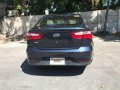 Kia Rio 2016 Manual Top of the Line Blue For Sale -3