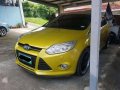 2013 Ford Focus Yellow Hatchback For Sale -2