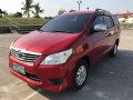 Toyota Innova 2012 2.5E Red SUV For Sale -0