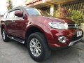 Mitsubishi Montero GLX 2015 MT Red SUV For Sale -1
