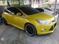 2013 Ford Focus Yellow Hatchback For Sale -0