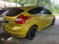 2013 Ford Focus Yellow Hatchback For Sale -5