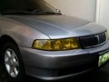 2002 Mitsubishi Lancer GLX Silver Sedan For Sale -1