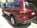 Mitsubishi Montero GLX 2015 MT Red SUV For Sale -4