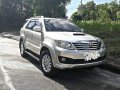 Toyota Fortuner 4x2 2013 Silver SUV For Sale -0