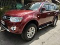 Mitsubishi Montero GLX 2015 MT Red SUV For Sale -3