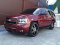 2008 Chevrolet Tahoe AT Red SUV For Sale -0