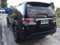 Toyota Fortuner 2015 V Black SUV For Sale -4