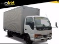 Isuzu Elf Aluminum Van White Fresh For Sale -1