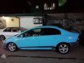 Honda Civic 1.8v 2007 Blue Sedan For Sale -3