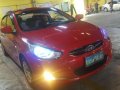 Hyundai Accent Gas Manual Red Sedan For Sale -0