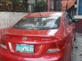 Hyundai Accent Gas Manual Red Sedan For Sale -9