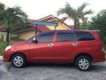 2012 Toyota Innova E Turbo Diesel Red For Sale -5