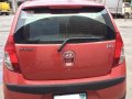 Hyundai i10 red hatchback 2008 FOR SALE-6