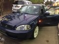 Honda Civic VTI 1996 Manual Blue Sedan For Sale -0