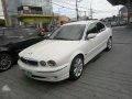 2003 Jaguar XType pearl white matic FOR SALE-2