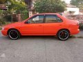 Fresh Nissan Sentra S3 Orange Sedan For Sale -2