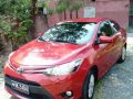 2017 Toyota Vios E Automatic Red For Sale -2