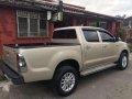 Toyota Hilux E 2014 Beige Truck For Sale -1