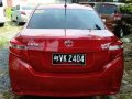 2017 Toyota Vios E Automatic Red For Sale -1