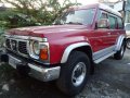 1994 Nissan Patrol 4x4 M.T Red SUv For Sale -0