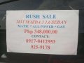 2011 Mazda 3 - 1.6 - 348k for sale -4