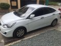 Hyundai Accent 2014 white manual (gasoline) 1.4 FOR SALE-0