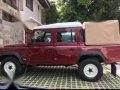 Landrover Defender 110 2001 MT Red For Sale -0