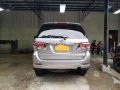2015 Toyota Fortuner G AT Silver SUV For Sale -0
