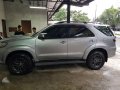 2015 Toyota Fortuner G AT Silver SUV For Sale -2