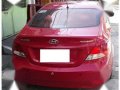 Hyundai Accent 2016 Red Manual Sedan For Sale -2