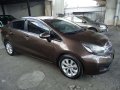 2013 Kia Rio Sedan Automatic Brown For Sale -1