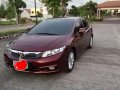 2012 Honda Civic 1.8 Automatic Red For Sale -2