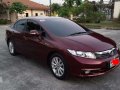 2012 Honda Civic 1.8 Automatic Red For Sale -4