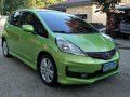 fresh honda jazz 2013 green hb for sale-4