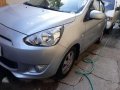 Mitsubishi Mirage 2015 MT Silver For Sale -0