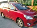 2013 Toyota Innova E Diesel Red Suv For Sale -2