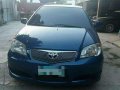 Fresh Toyota Vios 1.3E Blue Sedan For Sale -0