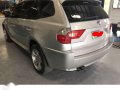 BMW X3 3.0 Gas AT Silver SUV For Sale -2